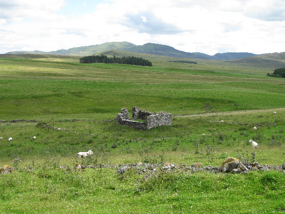 Ruins of the church at Kirkton of Lude